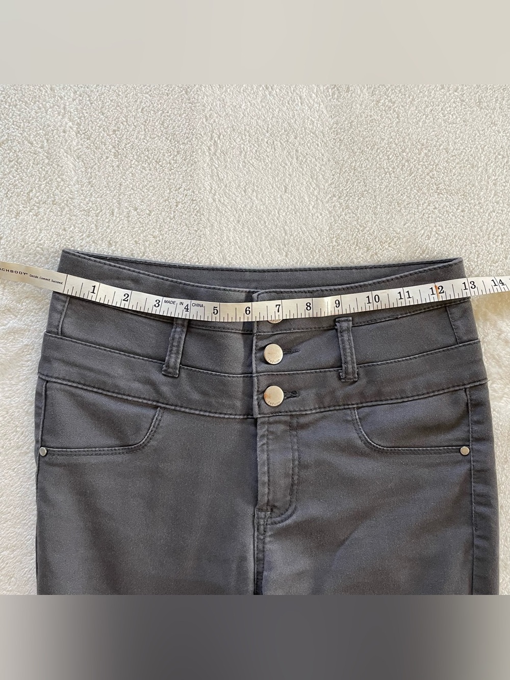 Refuge Faded Black High Rise Jeans size 2 - Picture 10 of 12